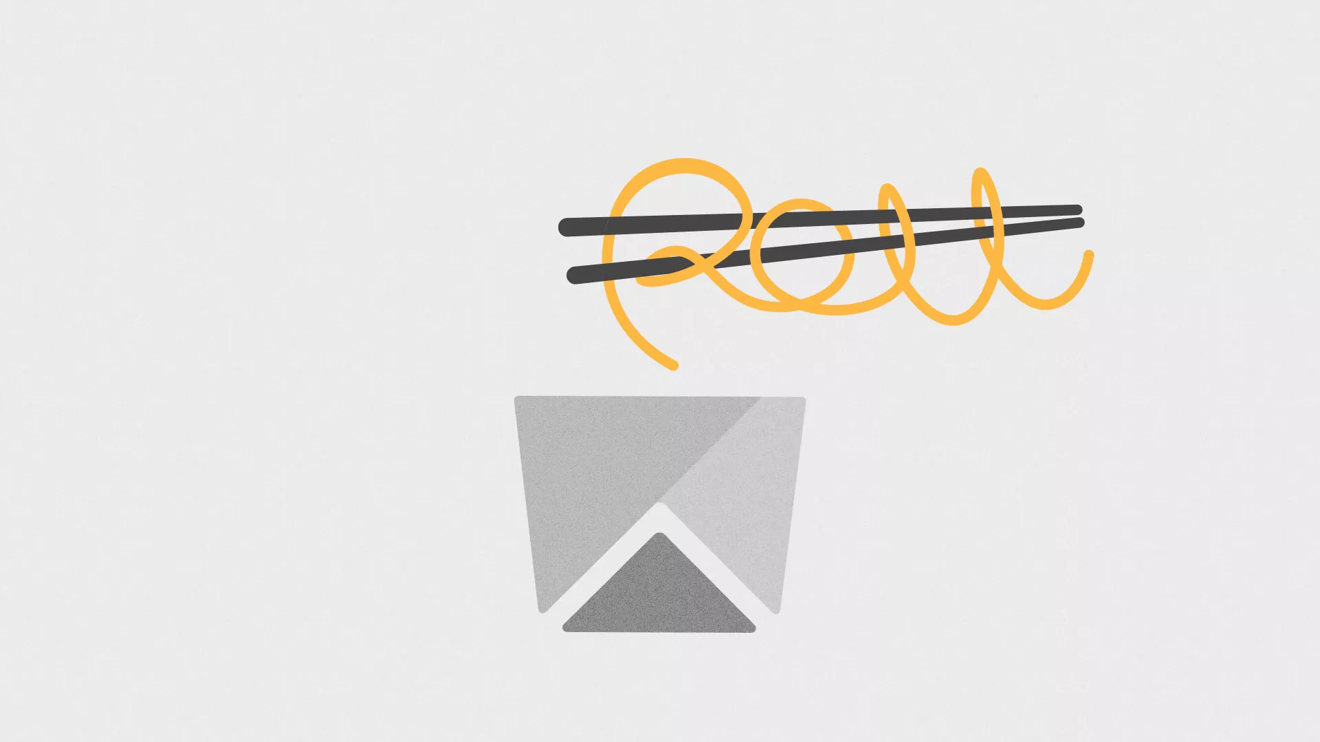 Оформление меню суши-бара «Roll Wok Club» в Улане-Удэ